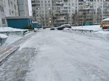 Очистка придомовой территории