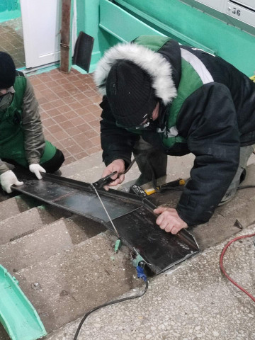 Видоизменили пандус